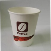 Стакан бумажный 250мл  "кофе-чай" Россия